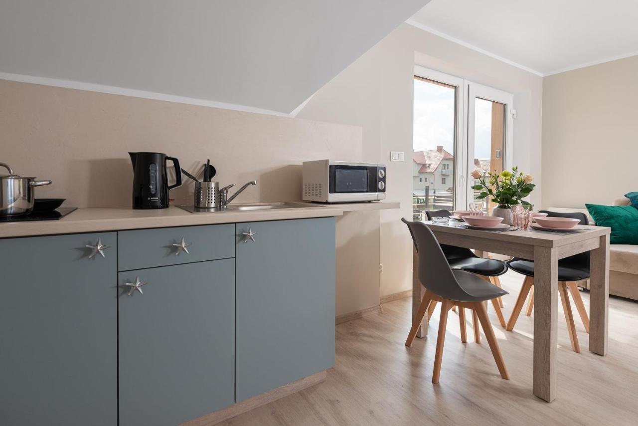 Róża Bałtyku - Apartamenty i Pokoje Dębki Exterior foto
