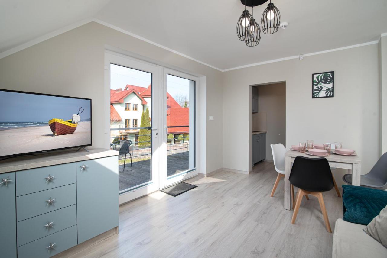 Róża Bałtyku - Apartamenty i Pokoje Dębki Exterior foto